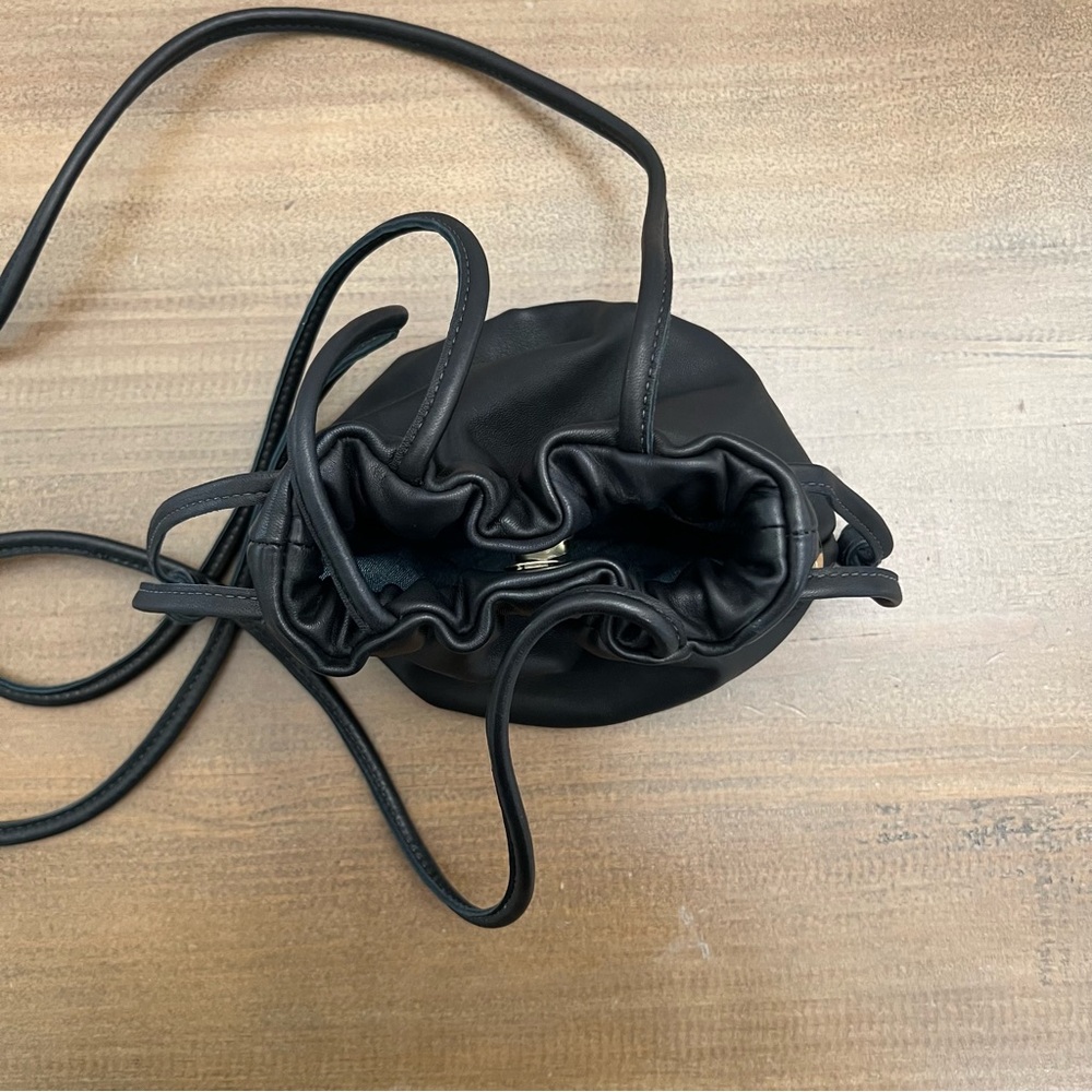 Clare V. Italian Nappa Emma Bag in Black - Picture 12 of 15